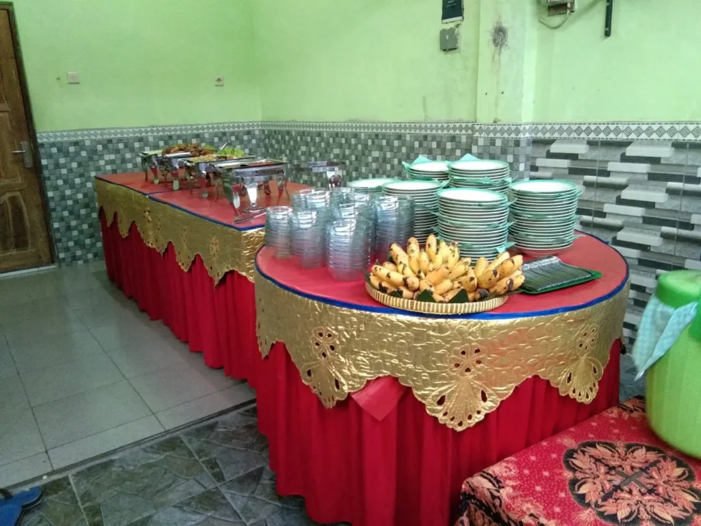 sewa meja prasmanan di purworejo